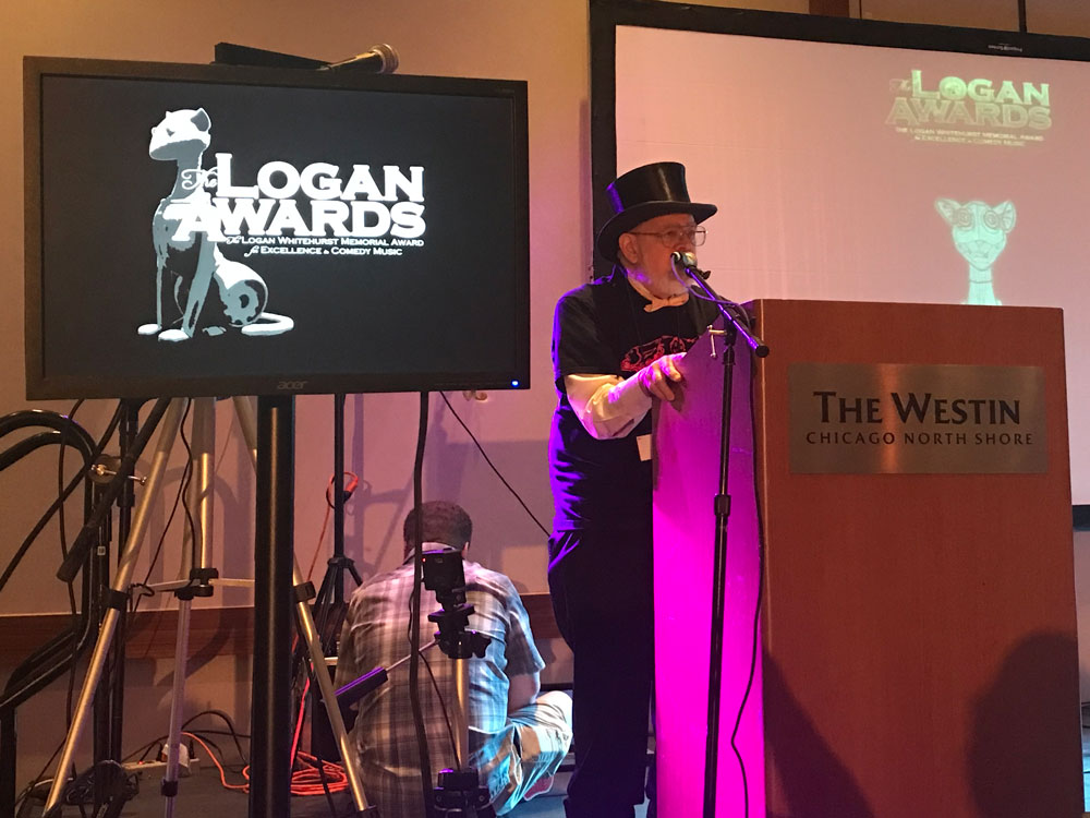 Dr. Demento hosting The Logan Awards